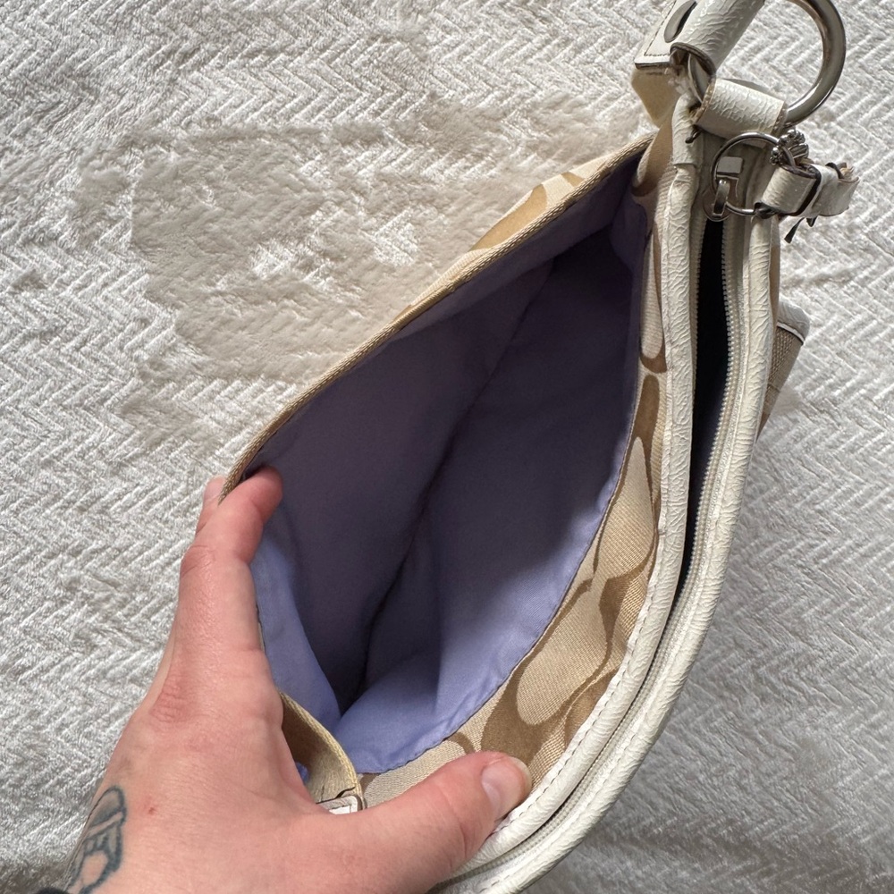 Coach Tan Signature Crossbody Bag - Picture 6 of 6